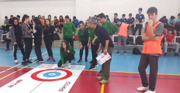 Darıca'da curling heyecanı