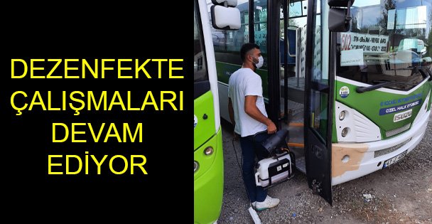 Darıca'da Dezenfekte Çalışmaları Devam Ediyor