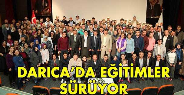 Darıca'da eğitimler sürüyor!