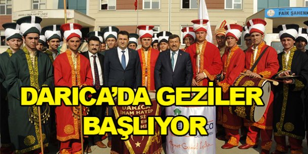 Darıca'da geziler başlıyor