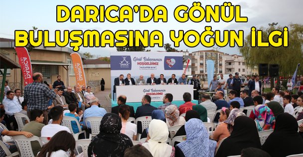 Darıca'da Gönül Buluşmasına Yoğun İlgi