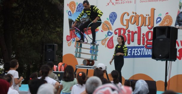 Darıca'da gönüller birleşti, aileler festivalde buluştu