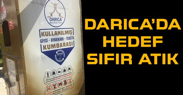 Darıca'da Hedef Sıfır Atık