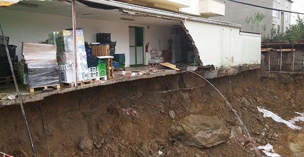 Darıca'da heyelan korkusu!