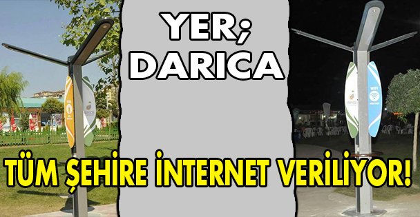 Darıca'da internet BEDAVA!