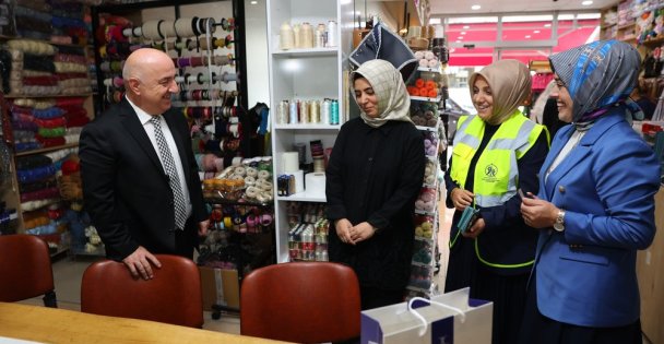 Darıca'da kadın emeğine destek