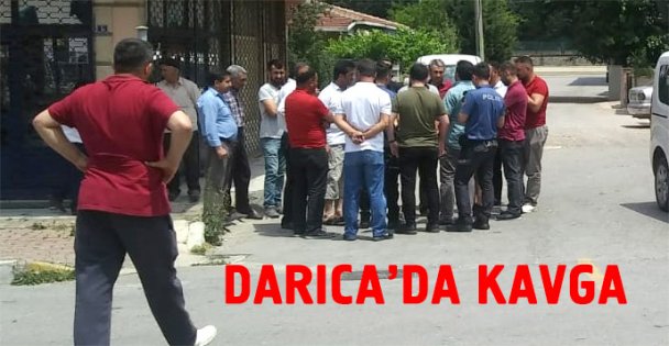 Darıca'da kavga: 1 yaralı