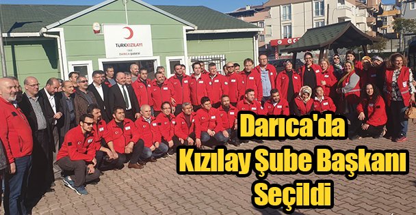 Darıca'da Kızılay Şube Başkanı Seçildi
