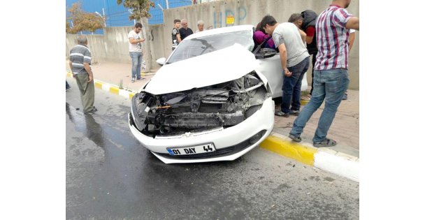 Darıca'da korkutan kaza!