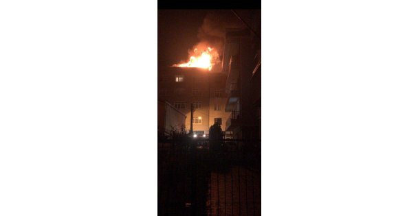 Darıca'da korkutan yangın