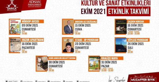 Darıca'da kültür sanat etkinlikleri yeniden başlıyor