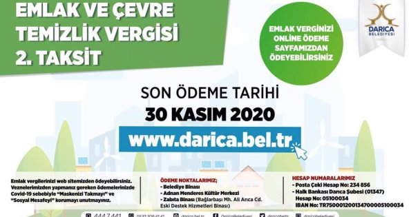 DARICA'DA VEZNELER HAFTA SONU AÇIK