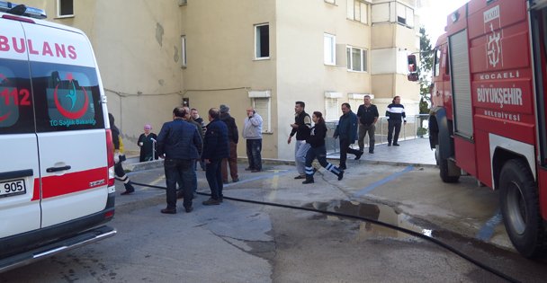 Darıca'da Yangın