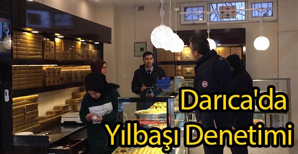 Darıca'da Yılbaşı Denetimi