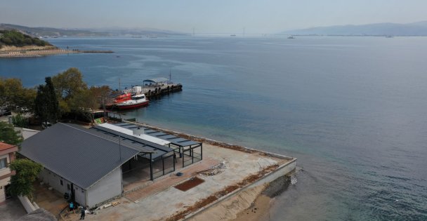 Darıca'daki yeni restoran sahil parkına yakışacak