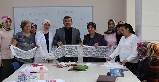 Darıcalı bayanlardan kurslara yoğun ilgi
