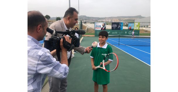 Darıcalı Sporcular Cudi Cup Tenis Turnuvasında