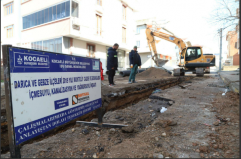 Darıca'nın Altyapısı İlmek İlmek İşleniyor