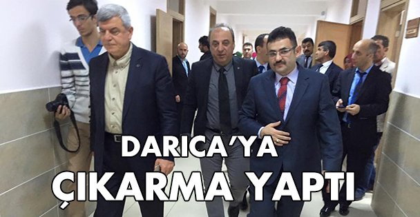 Darıca'ya çıkarma yaptı!