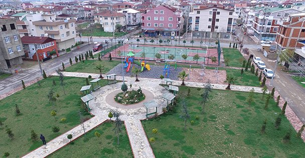 Darıca'yı yeşile boyadılar