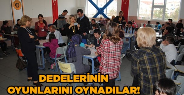 Dedelerinin oyunlarını oynadılar!