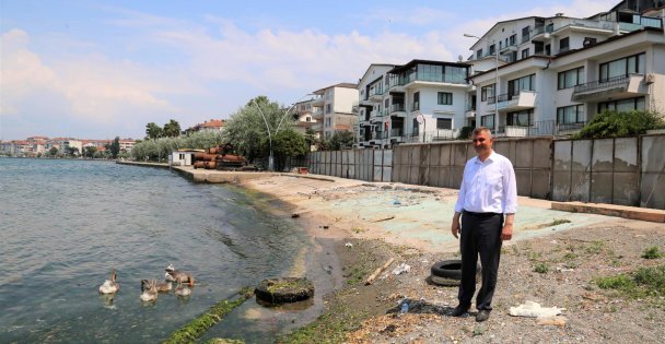 DEĞİRMENDERE KURUÇEŞME ÇEKEK YERİ PROJESİ YAPIMI SÜRÜYOR