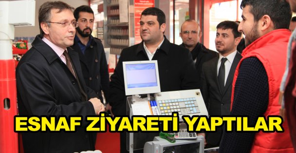 Demirci ve Kılıç Esnafları ziyaret etti