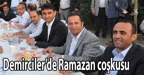 Demirciler'de Ramazan coşkusu