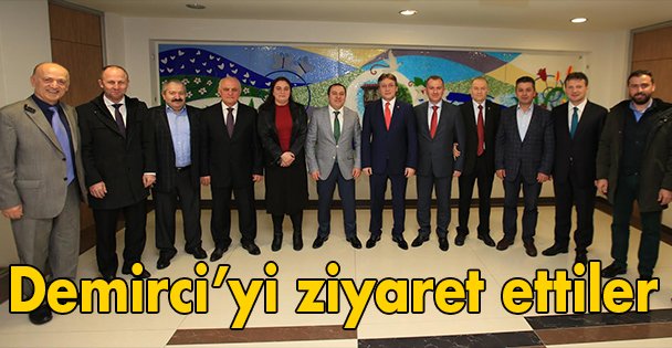 Demirci'yi ziyaret ettiler