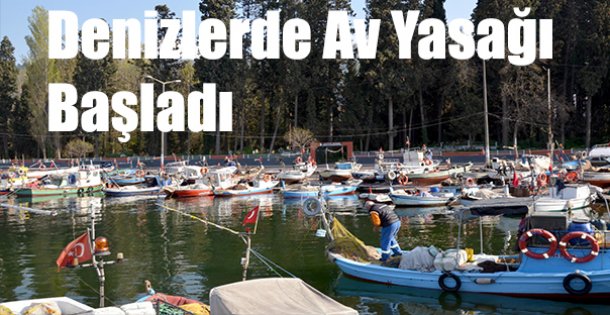 Denizlerde av yasağı başladı