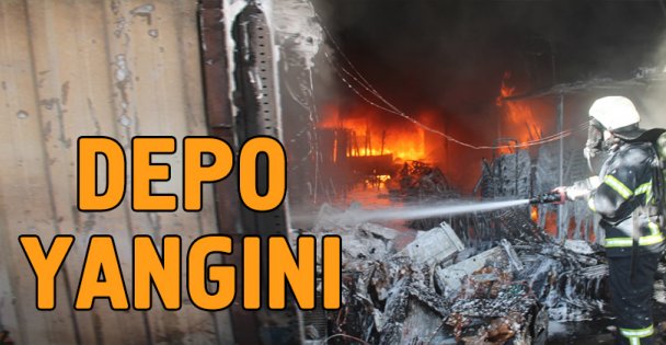 Depo yangını