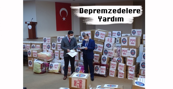 Depremzedelere Yardım