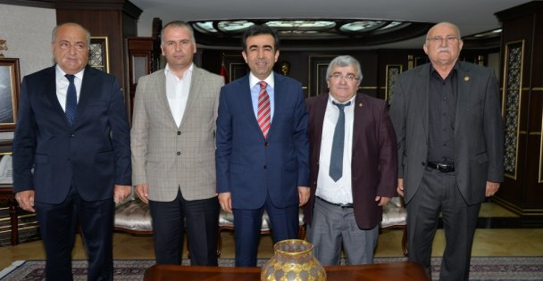 Dernekler Birliği Vali'yi ziyaret etti