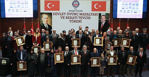 Devlet Övünç Madalyası ve Beratı Tevcih Töreni