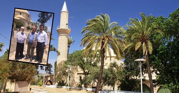Devr-i Alem Kıbrıs'ta  Hala Sultan Türbesi'nde