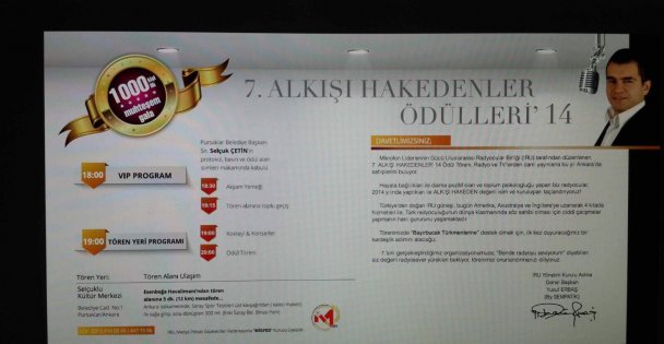 Devr-i Alem'e Uluslararası Ödül