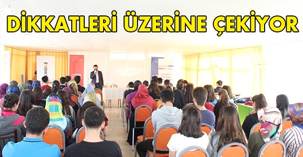 Dikkatleri üzerine çekiyor