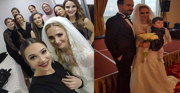 Dilek ve Ömer'in düğününe konuk yağdı