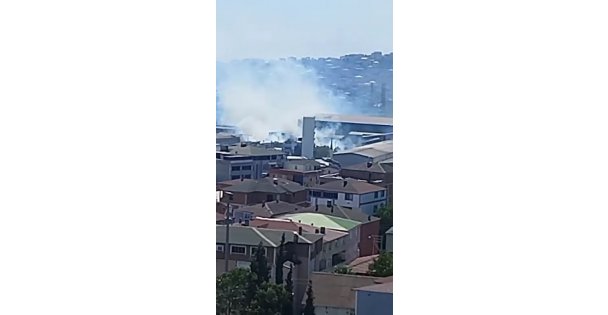 Diler Demir Çelik fabrikasında patlama sonrası yangın çıktı
