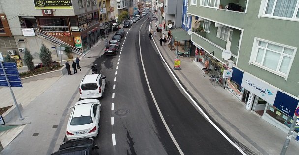 Dilovası Bağdat Caddesi yenilendi