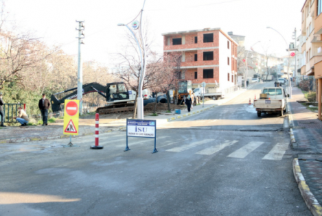 Dilovası Bağdat Caddesinde Altyapı Çalışması