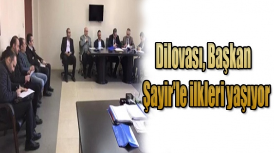 Dilovası, Başkan Şayir'le ilkleri yaşıyor