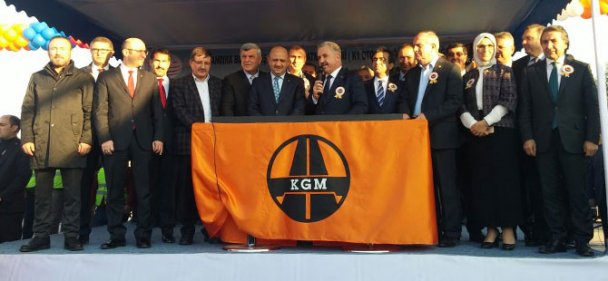 EYNERCE KAVŞAĞI'NI BAKANLAR AÇTI