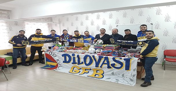 Dilovası Genç Fenebahçelilerden Van'a yardım