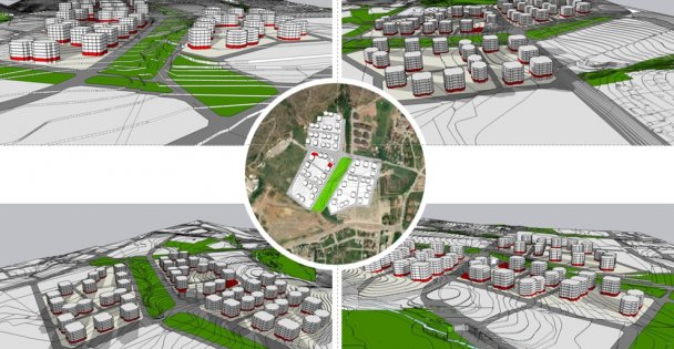Dilovası, İzmit, Gebze, Derince ve Körfez'e  6864 konut