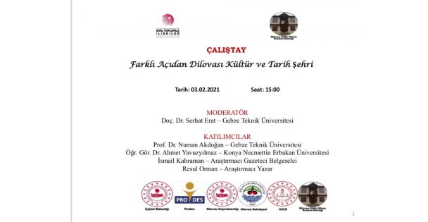 Dilovası Kültür ve Tarih Mirası Çalıştayı Büyük İlgi Gördü