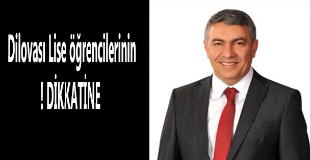 Dilovası Lise öğrencilerinin DİKKATİNE !