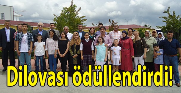 Dilovası ödüllendirdi!