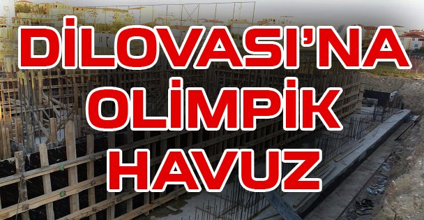 Dilovası Yarı Olimpik Yüzme Havuzu Hızla İlerliyor