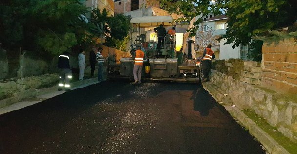 Dilovası'nda asfalt seferberliği